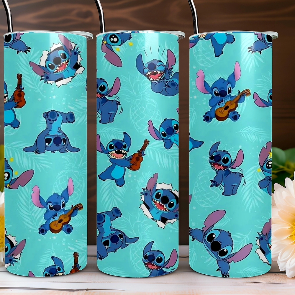 20oz Disney Stitch Stainless Steel Tumbler